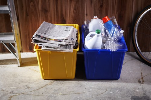 Eco-friendly disposal methods during clearance